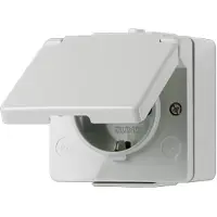 JUNG 620 W Steckdose Typ F Weiß (620W)