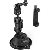 SmallRig 4275 Kit Di Supporto Portatile A Ventosa Per Action Cam E Telefoni Cellulari