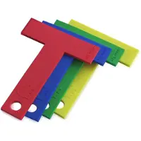 Focus Rat Set di marcatori a T e a fuoco in silicone (4 pezzi) SIL-MARK-4-V2