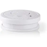 Nedis Rilevatore di fumo alimentato a batteria Pulsante di pausa e test 85dB ABS ws DTCTS30WT