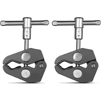 SmallRig 2058 Super Morsetto con filettatura da 1/4" e 3/8" (confezione da 2 pezzi)