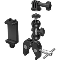 SmallRig 4373 Kit Super Clamp A Forma Di Granchio Con Testa A Sfera E Braccio Magico