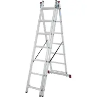 KRAUSE-Werk 030375 Vielzweckleiter CORDA 3x7 Spr.