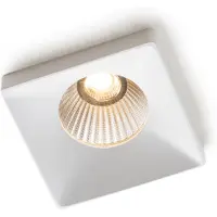 The Light Group GF design Lampada a incasso Squary IP54 bianco 2.700 K