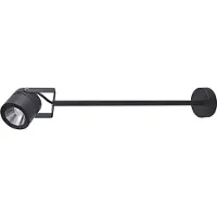LCD Faretto da parete per esterni a LED 5012, nero, alluminio, vetro, 68 cm