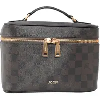 JOOP! Beauty case marrone scuro / oro / nero