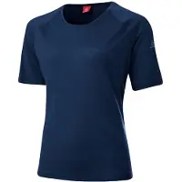 Löffler Women's Shirt Merino-Tencel Comfort Fit Maglia merino Donna (50, blu)