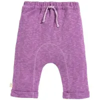 Disana Kids' Linen Knitted Trousers Pantaloni tempo libero Bambini (98/104, lilla)