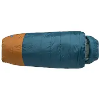 Big Agnes Echo Park 35 Sacco a pelo sintetico (Wide Long - 198 cm, tapestry /brown)