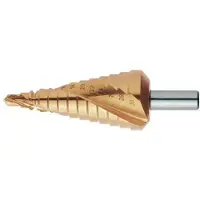 Slice Formato Trapano a gradino universale HSS scanalato a spirale TiN 4-12 mm