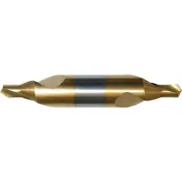 Slice Formato Punta centrale DIN333 HSS TiN Forma A 1mm