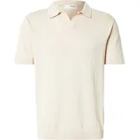 SELECTED MEN Camicia Polo In Maglia Uomini Beige M