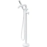 Deante Freestanding bathtub mixer with shower set
