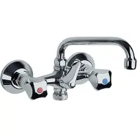 KFA Miscelatore per lavabo a parete Standard cromo (300-319-00)