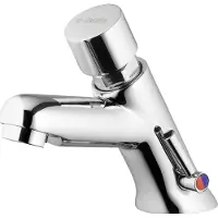 Deante Timed washbasin mixer with temperature control