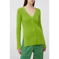 French Connection Leonora L/s Cardigan Wasabi Taglia: M | Cardigan Outlet | Donna