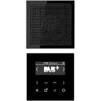 JUNG Radio digitale Smart DAB+ con Bluetooth SetMono1LS - Ricevitore radio DAB LS1 SW