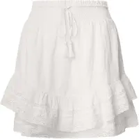Pepe Jeans per donna. PL901188 Gonna corta Elena (XL), Bianco, Casual, Cotone