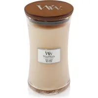 Woodwick White Honey 609,5g — Candela profumata
