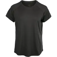 Athlecia Women's Gaina V2 S/S Tee Maglia funzionale Donna (42, nero)