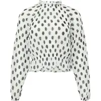 s.Oliver -qs Blouses Offwhite Taglia: 40 | Maglie a manica lunga Outlet | Donna | Bianco