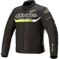 Alpinestars Giacca T-SP S Ignition Impermeabile Black Yellow Fluo, Taglia: XL