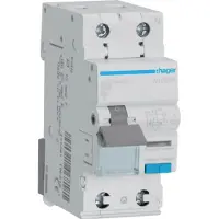Hager Interruttore differenziale 1P+N 6 kA, caratteristica C, 40 A, 30 mA, tipo A QC