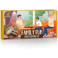 BeaverCraft DIY09 Family Fun Wood Carving Kit, set per intagliare il legno