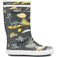 Aigle Kid's Lolly Pop Play2 Stivali di gomma Bambini (26, grigio)