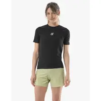 Compressport Women's Trail Racing S/S T-Shirt Maglia da corsa Donna (XS, nero)