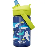 CamelBak Kid's Thrive Flip Straw Borraccia Bambini (400 ml, blu)