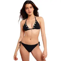 Banana Moon Women's Yero Black Parte superiore bikini Donna (40, nero)