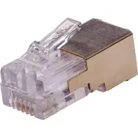 Axis 01182-001 - Spina (RJ-12, oro, bianco, 10 pezzi)