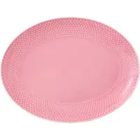 Lyngby Porcelæn Piatto Rhombe Color Oval Serving-28.5x21.5 Cm