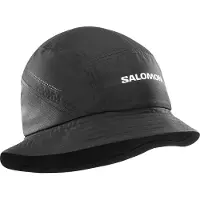 Salomon SHKout Bucket Hat Cappello (L/XL, nero/grigio)