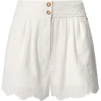 Pepe Jeans per donna. PL801158 Pantaloncini bianchi Douce (XL), Bianco, Casual, Cotone