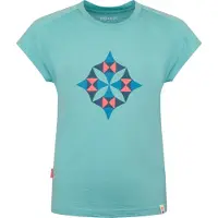 TROLLKIDS Girl's Sandefjord T Maglia merino Bambini (164, turchese)