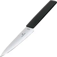 Victorinox Swiss Modern spelucchino a lama dritta 15 cm, nero