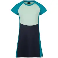 TROLLKIDS Girl's Senja Dress Abito Bambini (104, blu)