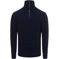 Selected Maglione A Mezza Cerniera Uomini Nero XL