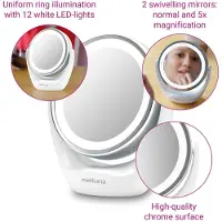 Medisana Specchio cosmetico illuminazione CM 835 — Specchio con illuminazione