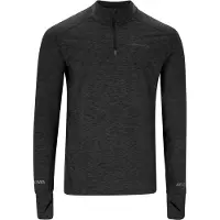 Endurance Tune V2 Melange Midlayer Maglia da corsa Uomo (4XL, nero)