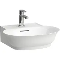 Laufen The New Classic lave-mains, avec trop-plein, 1 trou pour robinet, 500x450mm, H8158527571041, H8158527571041