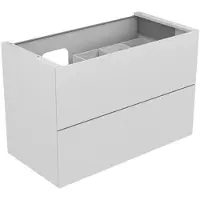 Keuco EDITION 11 Meuble sous-lavabo pour lavabos encastrables, 2 tiroirs à casseroles, position du lavabo à gauche, 1050x700x535mm, 31255210000, 31255210000