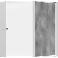 Hansgrohe XtraStoris Rock niche murale avec porte à carreler 300x300x100 mm, 56085700, 56085700