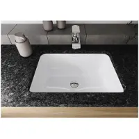 Kaldewei CAYONO lavabo à encastrer par le dessous, 3190, 596 x 426 mm, 913706003001, 913706003001
