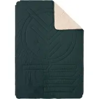 Voited - Coperta da campeggio 4 in 1 - CloudTouch Blanket Green Gabels in Poliestere Riciclato - Verde