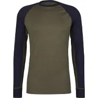 Stoic Merino180 BengtSt. L/S Intimo lana merinos Uomo (S, marrone)