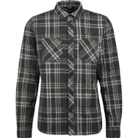 Stoic MMXX.Storuman Hemp Flannel Shirt Camicia Uomo (4XL, grigio)