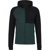 Stoic Merino260 StadjanSt. Hoody Felpa di merino con cappuccio Uomo (S, nero/blu)